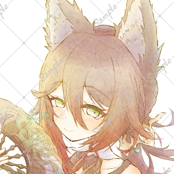 崩壊スターレイルの停雲ちゃん描かせてもらいました! 人生初めてのイラスト依頼です…!ご依頼ありがとうございました～