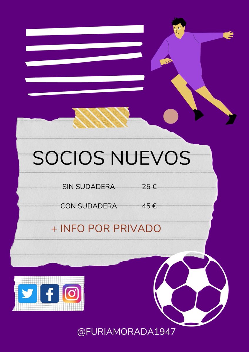 😈No seáis tímidos que os estamos esperando😈

Aquí tienes a tu segunda familia, no lo pienses más y ven a animar a nuestro <a href="/deporguada/">C.D. Guadalajara 🟣⚪️</a> con nosotros🔥🔥🥳