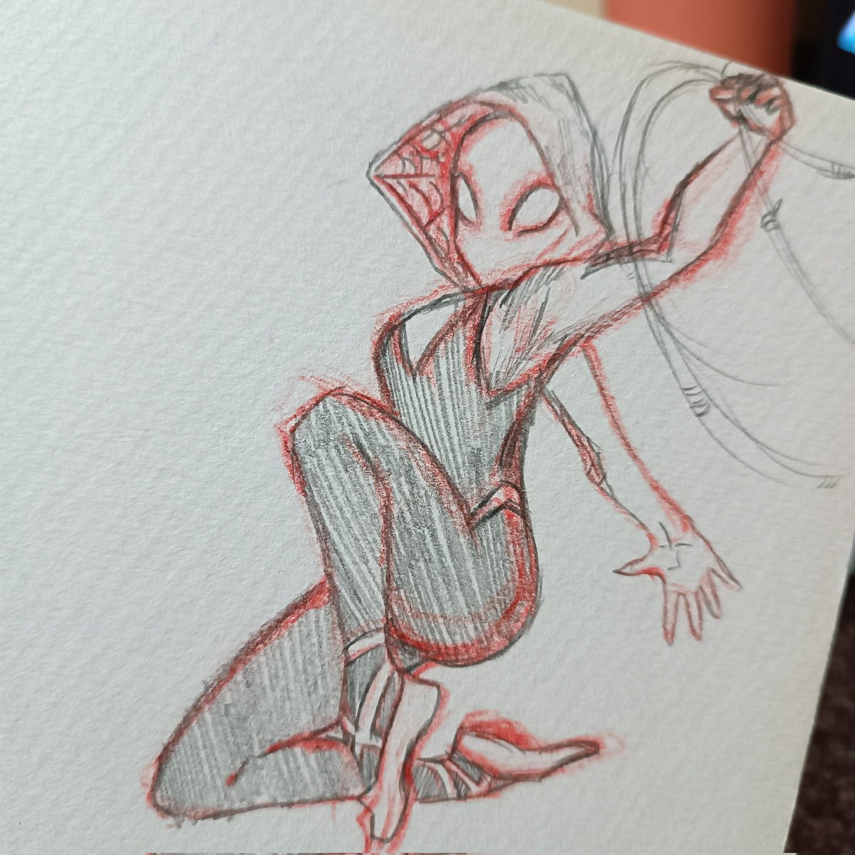 sum ghost-spider sketches 🕸️🩷🤍  #ghostspider #spidergwen #SpiderManAcrossTheSpiderVerse #artph