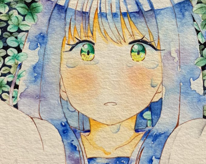 「bangs watercolor (medium)」 illustration images(Latest)｜16pages