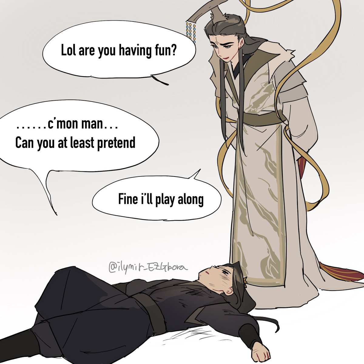 TGCF SPOILER)) Junwu and Mingyi are so silly #tgcf #junwu #mingyi #hexuan #tgcfmanhua