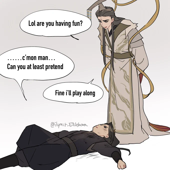 TGCF SPOILER))  Junwu and Mingyi are so silly   #tgcf #junwu #mingyi #hexuan #tgcfmanhua