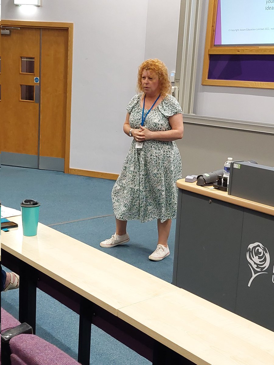 OonaghKelleher's tweet photo. Finally got to meet the wonderful @SwailesRuth and hearing how passionate she is about all things early years #northernrocks https://t.co/xUaENy7SNg