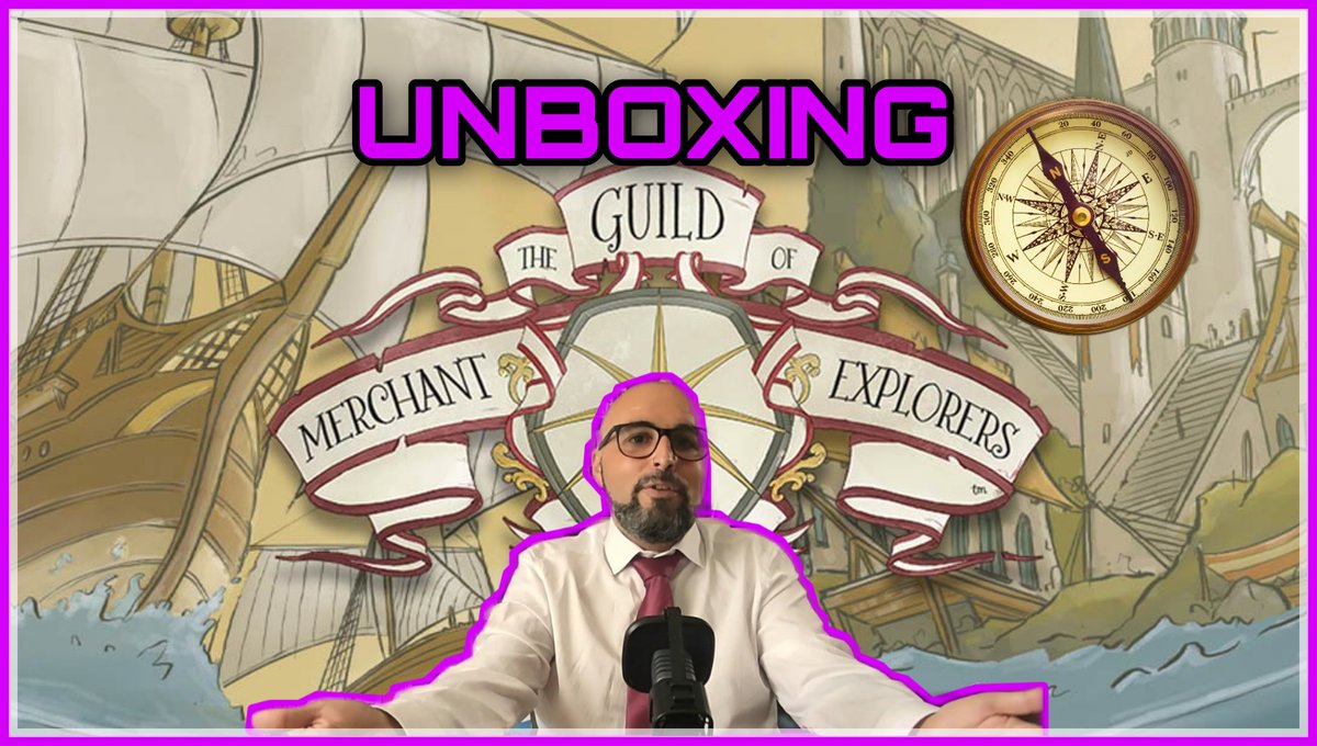 NUEVO VIDEO

THE GUILD OF MERCHANTS EXPLORERS - UNBOXING

Abro y vemos que nos trae este juego de mesa traído de la mano de delirium.

👇👇👇👇
youtu.be/uwbkKKAGm-8

#juegosdemesa  #theguildofmerchantsexplorers #Delirium #boardgames #unboxing