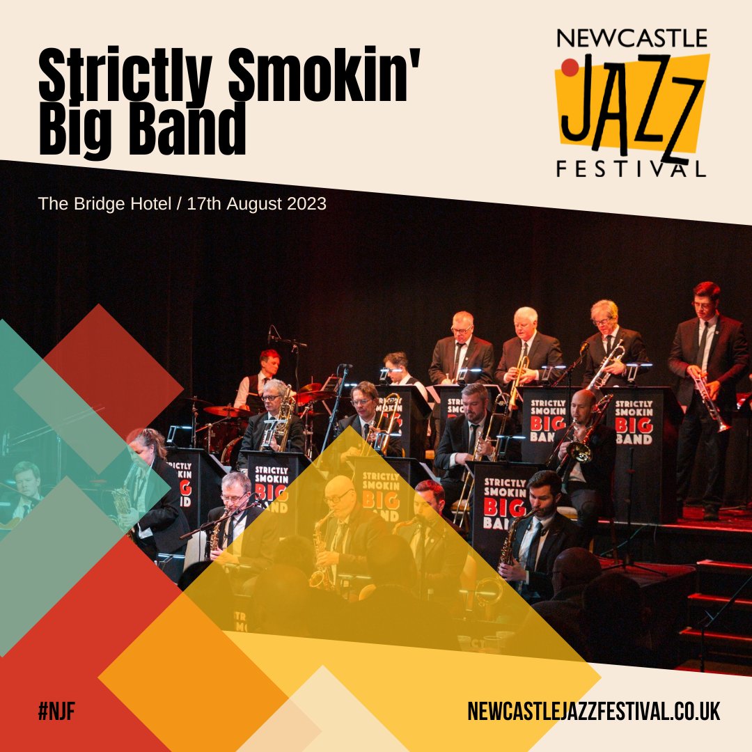 newcastlejazzfestival (@ncljazzfest) on Twitter photo ๐ฅ Newcastle Jazz Festival 2023 HEADLINE announement!
โถ Strictly Smokin' Big Band
๐ Thursday 17th August
๐ Bridge Hotel, Newcastle
๐ ยฃFree, but ticketed - ticketsource.co.uk/njf
<a href="/strictlysmokin/">Strictly Smokin'</a> @bridgehotelnewcastle @m__lamb <a href="/alicegracejazz/">Alice Grace (she/her)</a> ๐ฅ Newcastle Jazz Festival 2023 HEADLINE announement!
โถ Strictly Smokin' Big Band
๐ Thursday 17th August
๐ Bridge Hotel, Newcastle
๐ ยฃFree, but ticketed - ticketsource.co.uk/njf
<a href="/strictlysmokin/">Strictly Smokin'</a> @bridgehotelnewcastle @m__lamb <a href="/alicegracejazz/">Alice Grace (she/her)</a>