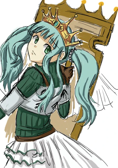 #なめこイラスト #マギレコ #二葉さな