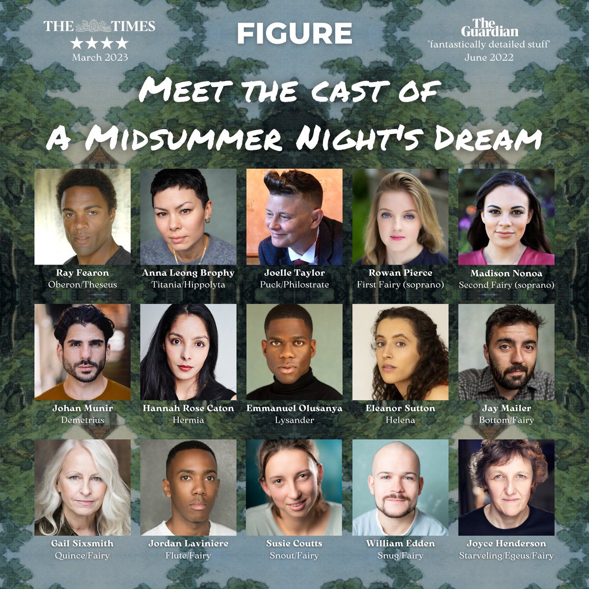 And here they are, altogether 🥰 our wonderful cast for A Midsummer Night’s Dream @operahollandpk! We’re just coming to the end of Wk 2 of rehearsals, 2 more before show week! Book now to secure your seats inc. limited u30s offer ⬇️ 🗓️ 29 June-1 July 🎫 bit.ly/dreamOHP