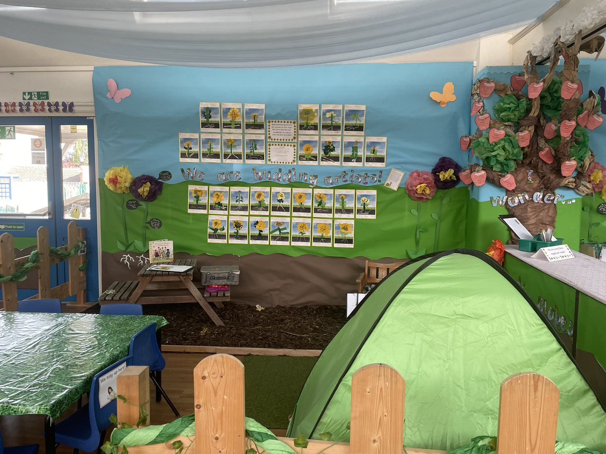 BottesfordIS's tweet photo. Red &amp; Orange class (EYFS) have been learning about plants! Look at this fabulous work 🌻 #teamBIS #lifecycles #scientists #artists https://t.co/YSg1jjPvgY