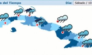 Alerta Instituto de Meteorología sobre elevada probabilidad de lluvias en la región central, que llegarían a ser fuertes y localmente intensas
<a href="/ElbaRosaPM/">Elba Rosa</a> 
<a href="/SANTANACITMA/">JOSE FIDEL SANTANA NUÑEZ</a>
<a href="/adianez_taboada/">Adianez Taboada</a> <a href="/ArmandoRguezB/">Armando</a>
<a href="/citmacuba/">Ministerio de Ciencia, Tecnología y Medio Ambiente</a>