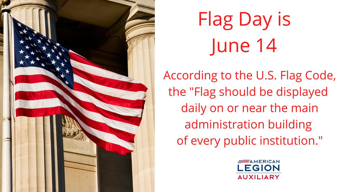 ALAforVeterans's tweet photo. #FlagDay #USFlagCode #AmericanLegionAuxiliary #USFlag #OldGlory #StarsandStrips #Freedom #Liberty #Justice #UnitedStates #America #USA https://t.co/VORlviw1gL