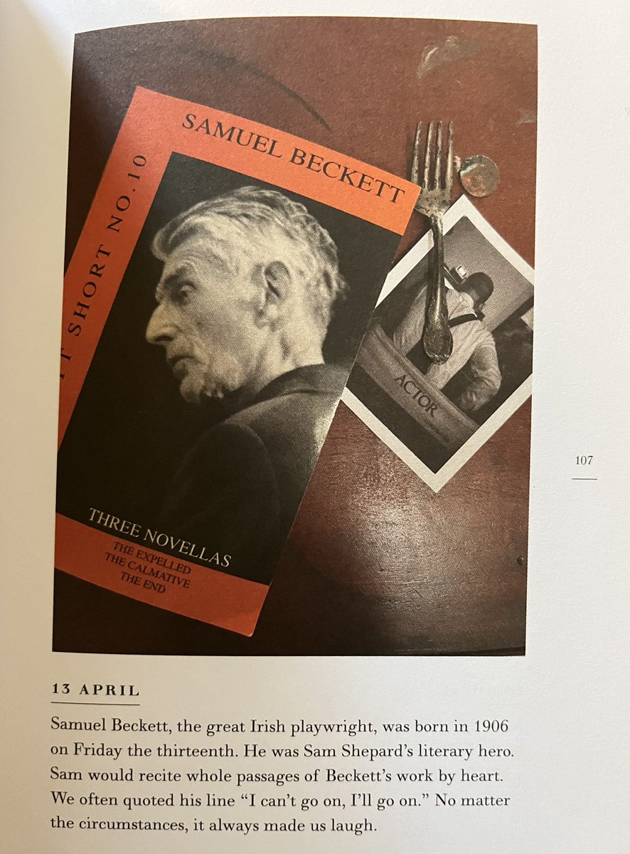 “If you think you’re gonna crash, accelerate” / “I can’t go on, I’ll go on” 

Yoongi / Samuel Beckett via Sam Shepard via Patti Smith https://t.co/XhnEIcA6Qp