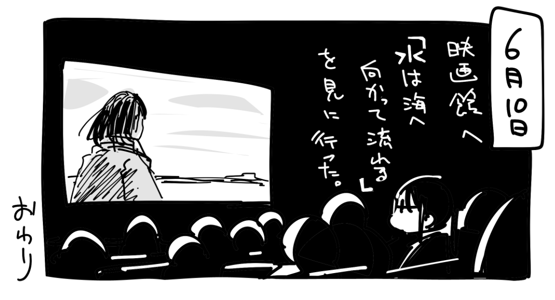 映画「水は海に向かって流れる」広瀬すずの横顔を見に行きました