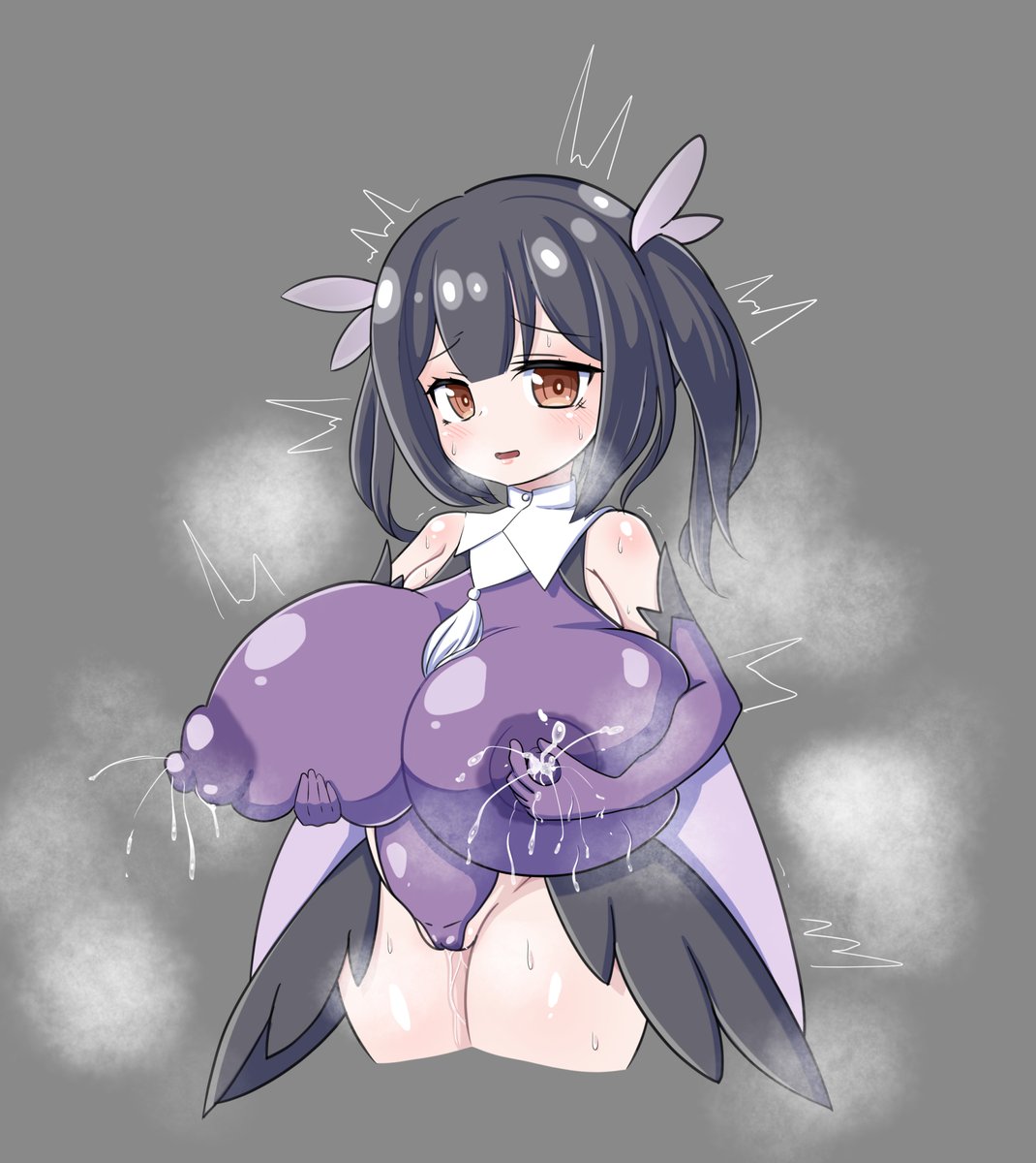 お題箱より下品なデカ乳の美遊ちゃん描きました! 