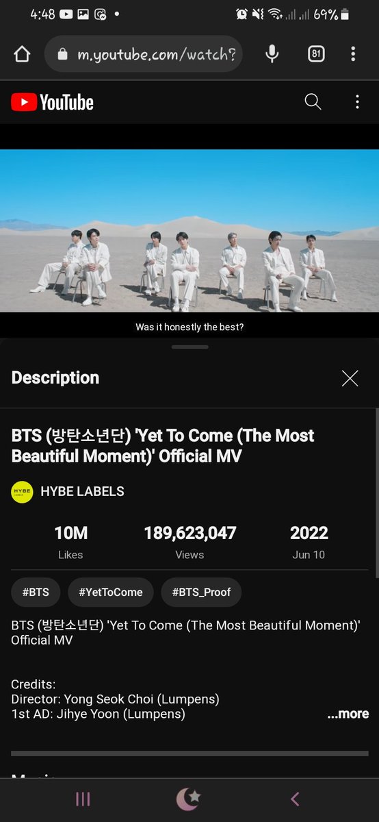NSimita's tweet photo. Guys stream Yet to Come too..
Let's make it 200M 🥺💜✊🏻
#1YearWithProof
1 YEAR WITH PROOF
1 YEAR WITH YET TO COME
HAPPY ANNIVERSARY PROOF https://t.co/zjQNqrPt4H
