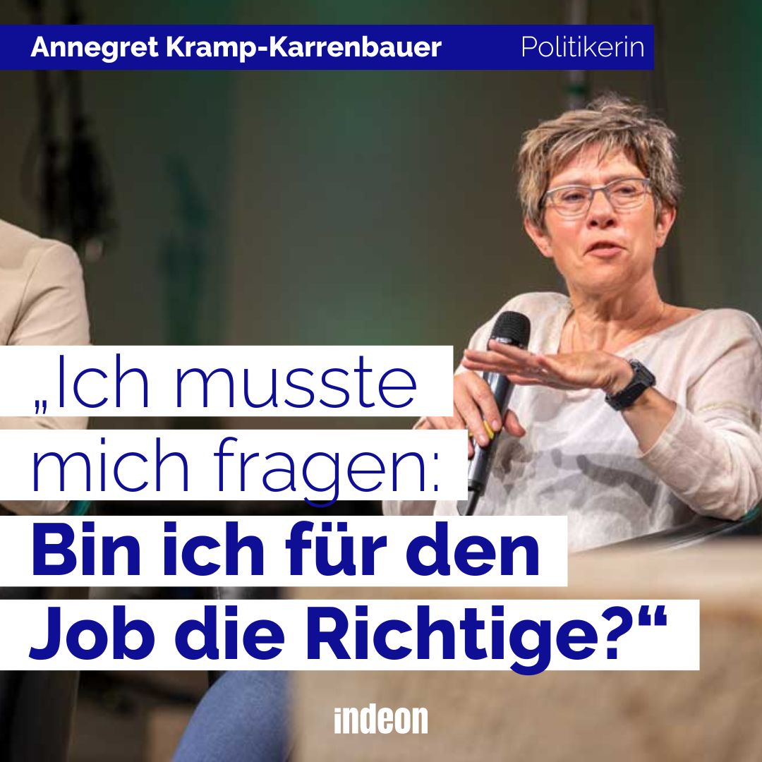 indeonmagazin (@indeonmagazin) on Twitter photo Was sagt die Ex-Verteidigungs-Ministerin Annegret Kramp-Karrenbauer AKK über ihr politisches Scheitern? Bei der #Fuckupnight beim <a href="/kirchentag_de/">Dt. Ev. Kirchentag</a> #DEKT23 lässt sie tief blicken: indeon.link/afwQM
<a href="/estherstosch/">Esther Stosch</a> @schmier_fink Was sagt die Ex-Verteidigungs-Ministerin Annegret Kramp-Karrenbauer AKK über ihr politisches Scheitern? Bei der #Fuckupnight beim <a href="/kirchentag_de/">Dt. Ev. Kirchentag</a> #DEKT23 lässt sie tief blicken: indeon.link/afwQM
<a href="/estherstosch/">Esther Stosch</a> @schmier_fink