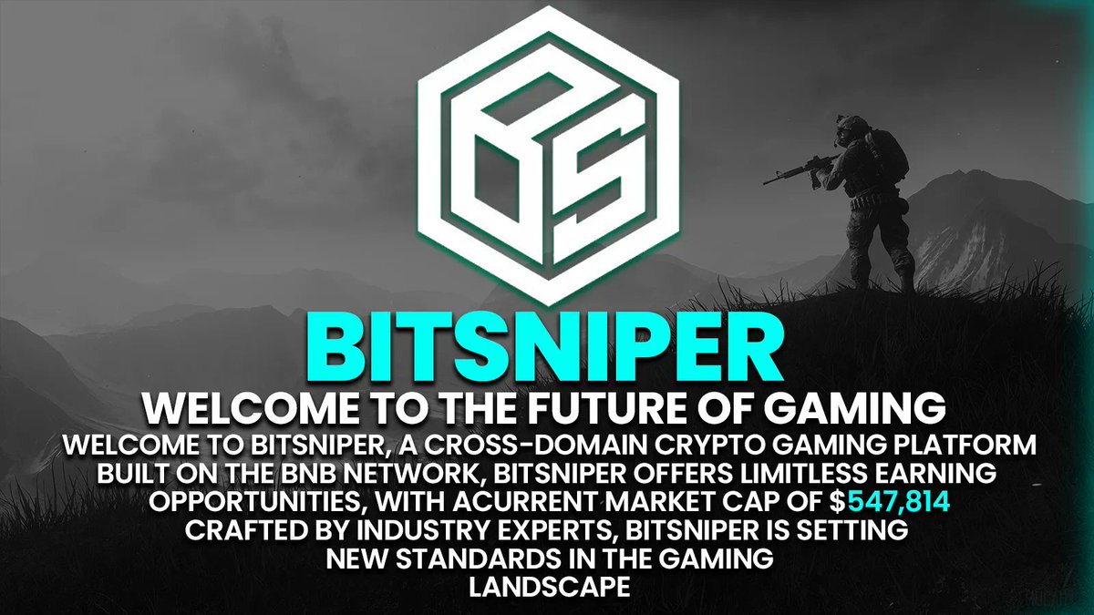 Block_Savvy's tweet photo. Introducing BitSniper!
@Bitsniper_io
Video Link: https://t.co/FWZblJsC5y
#memecoins #crypto #cryptoworld #bitsniper #cryptocurrency #cryptomarket #bitcoin #btc #cryptonews #cryptomarket #bestmemecoin #trending #viral #cryptoupdates https://t.co/F9WUXnDoIZ
