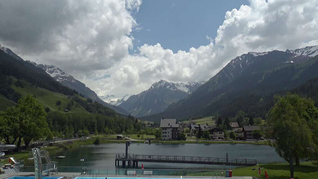Daily pic #Strandbad #Klosters #Silvretta