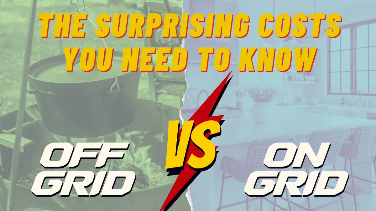 🌿💸 Thinking of living off-grid but unsure about the financial implications? Discover how investing in sustainable alternatives can lead to long-term savings and a greener future! 💡🌱 #OffGridLiving #SustainableChoices  buff.ly/3qsDyFK