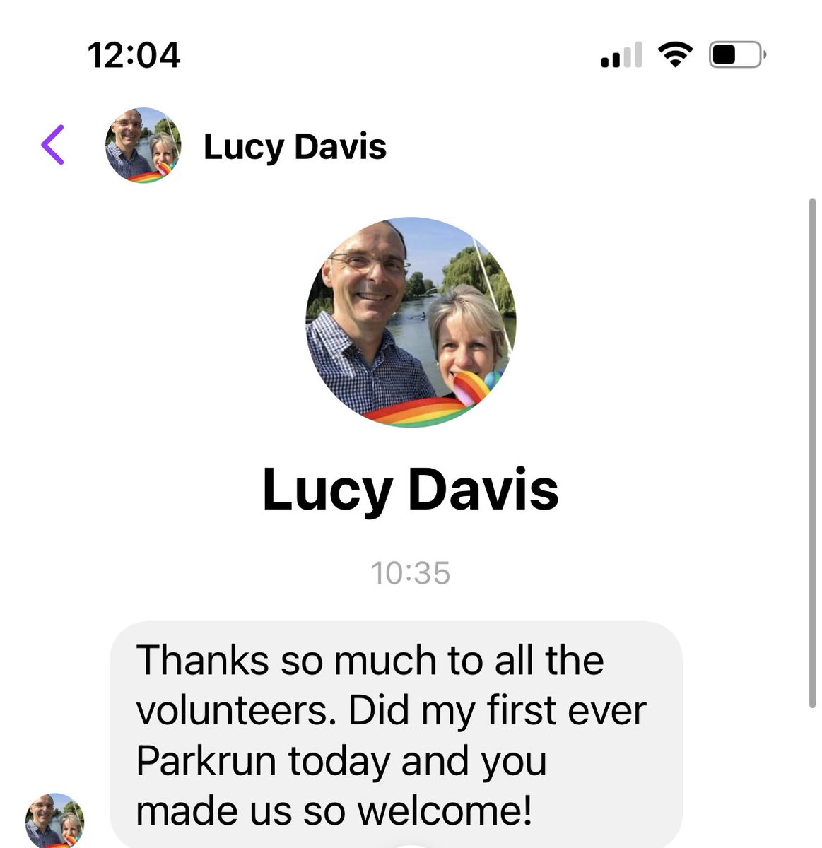 What a wonderful message for us to receive from a new member of the <a href="/parkrunUK/">parkrun UK</a> family <a href="/HolkhamEstate/">Holkham</a>. We’re really pleased that you had a great first event with us.