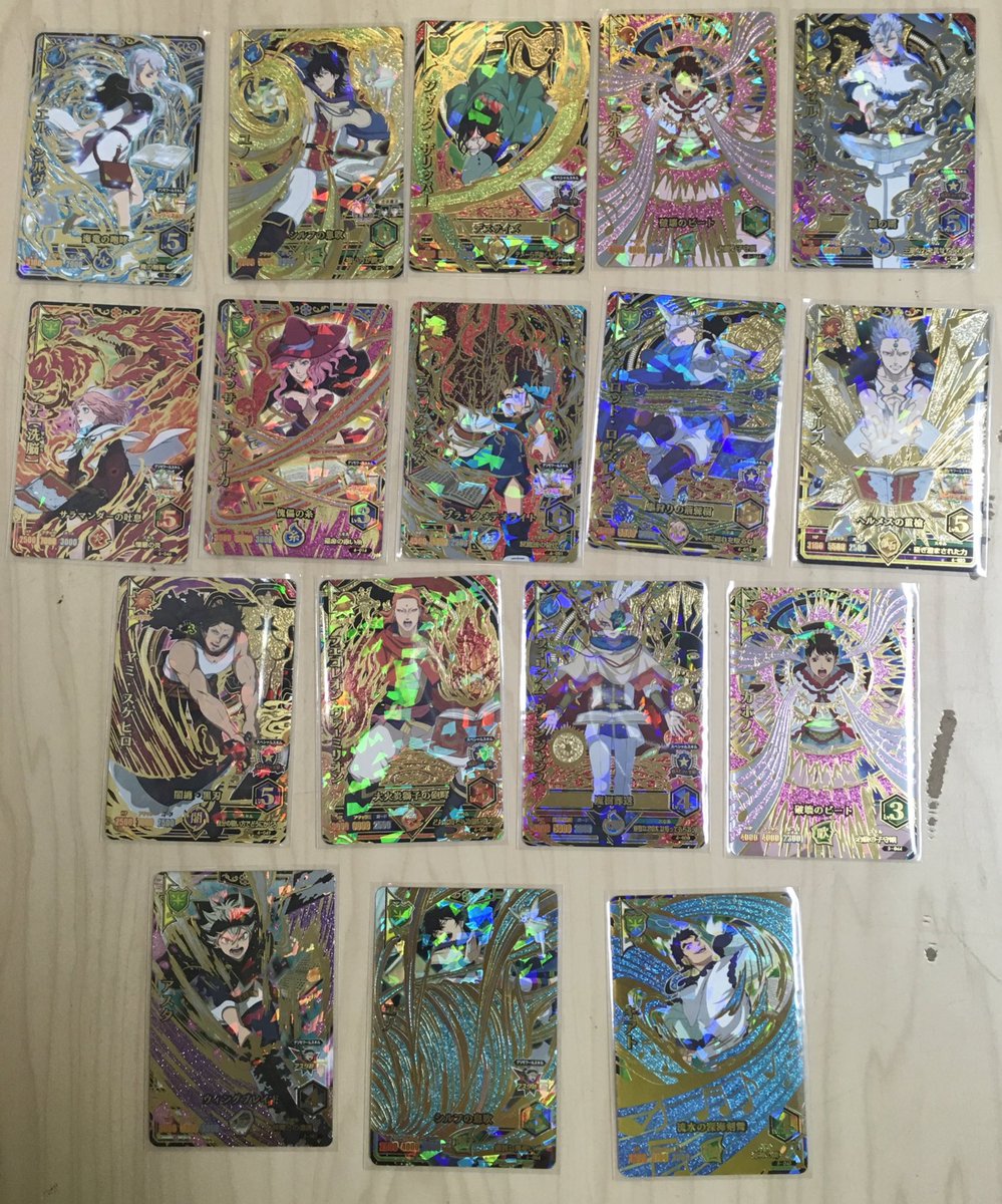 ブラッククローバー #グリモワールバトル 入荷情報 【5、6弾】 SEC