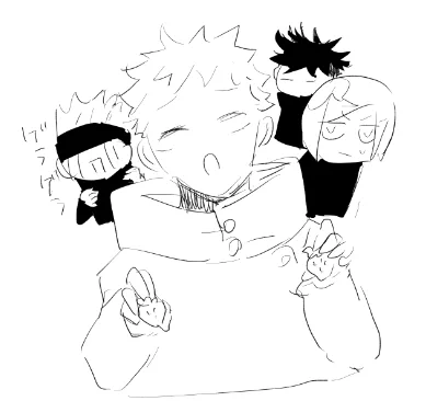 今男性向け界隈で流行ってるアレのネタ落書き 