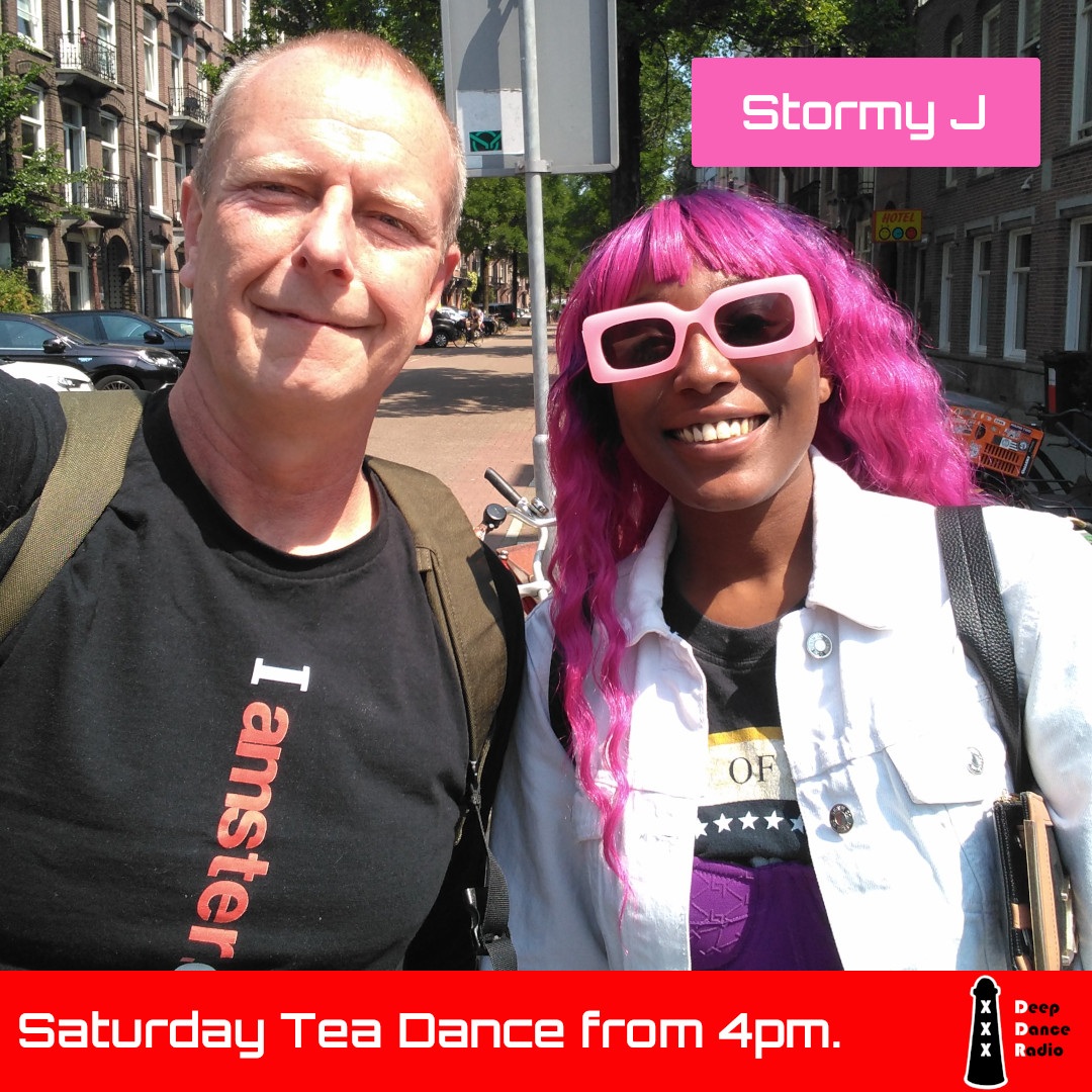ChrisInClogs's tweet image. This week, #stormyj_music played @deepdanceradio   #IamsterDance night. We met for lunch earlier in the week when she told me about her  influences growing up, some info on the set, what's next and making the dance music scene  more inclusive. Today on the #TeaDance from 4pm CEST
