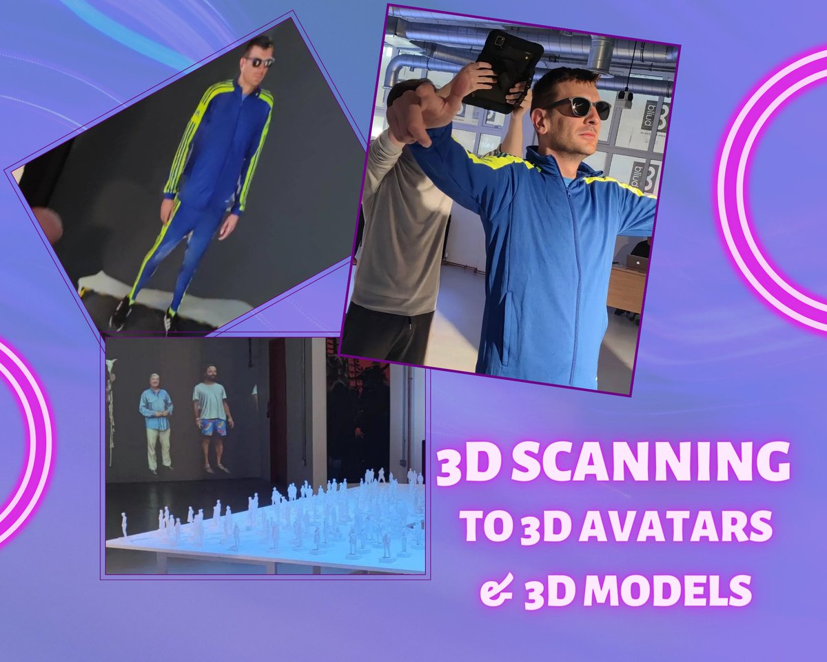 web3inspire's tweet photo. The journey of technology has been mindblowing, from Web1 to the social revolution of Web2 &amp; now the multidimensional experiences of Web3. The People of Hastings Exhibition by Digital Art Hub features 3D Avatars &amp; Models, scanned % made by zerohstudio #3D #exhibition #Web3inspire https://t.co/SwZufyXVWI
