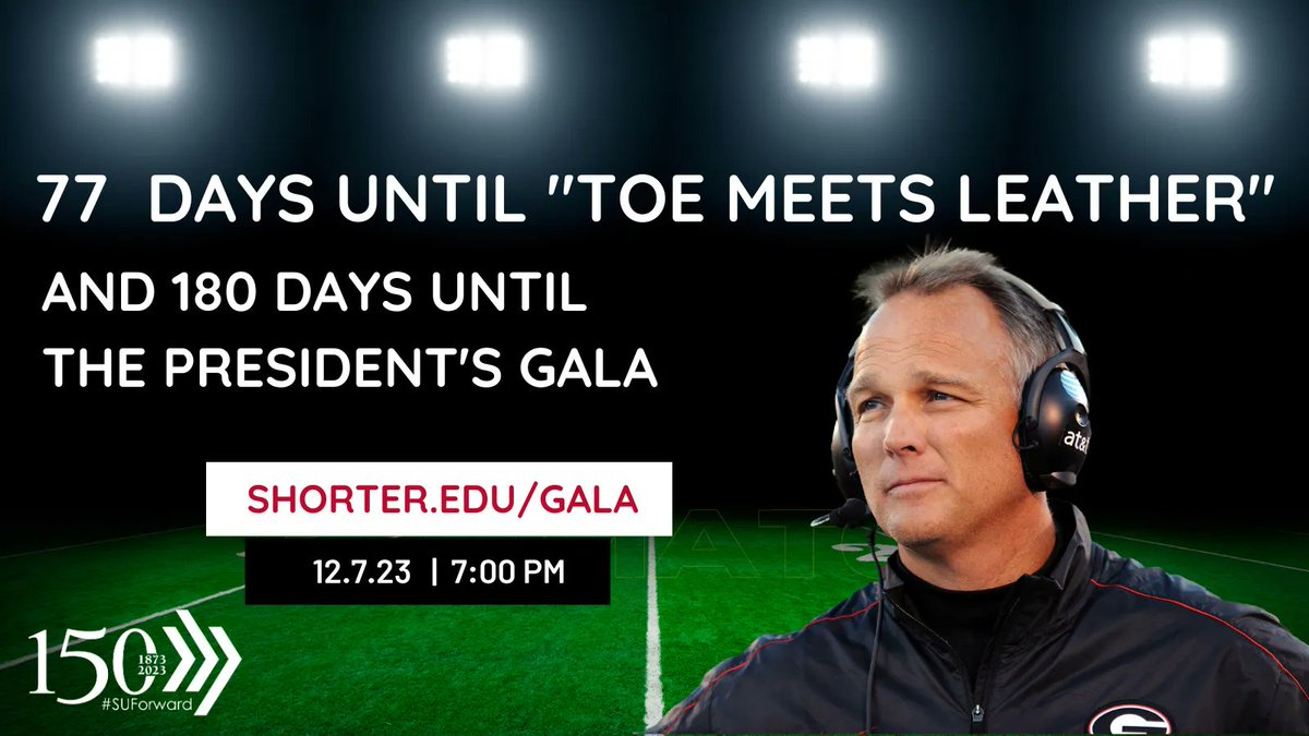 shorteruniv's tweet photo. Have you secured your sponsorship yet? Meet & Greet + photo passes available with select packages! You don't want to miss this event with @MarkRicht !
Proceeds benefit student scholarships!
#SUForward #150YearsOfShorter #ProudLegacy #PromisingFuture #Gala #Scholarshps https://t.co/etvfBYs028