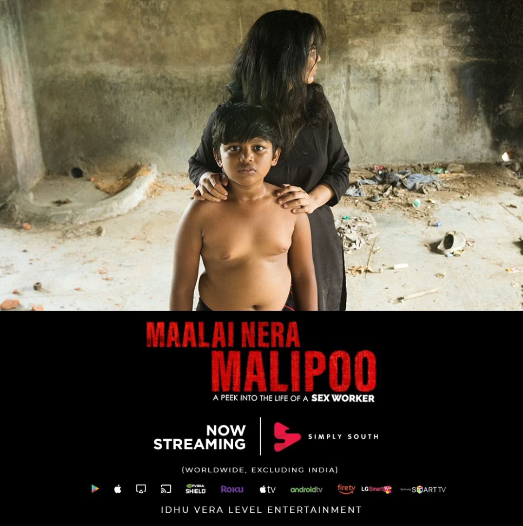 For everyone outside India,
Witness this heart-rending indie drama.
#MaalaiNeraMalipoo is OUT NOW and streaming on @SimplySouthApp worldwide, excluding India.

simplysouth.tv/watch/movies/m…

#IdhuVeraLevelEntertainment

@VinithraMenon @sanjay24N
@proyuvraaj @UVCommunication