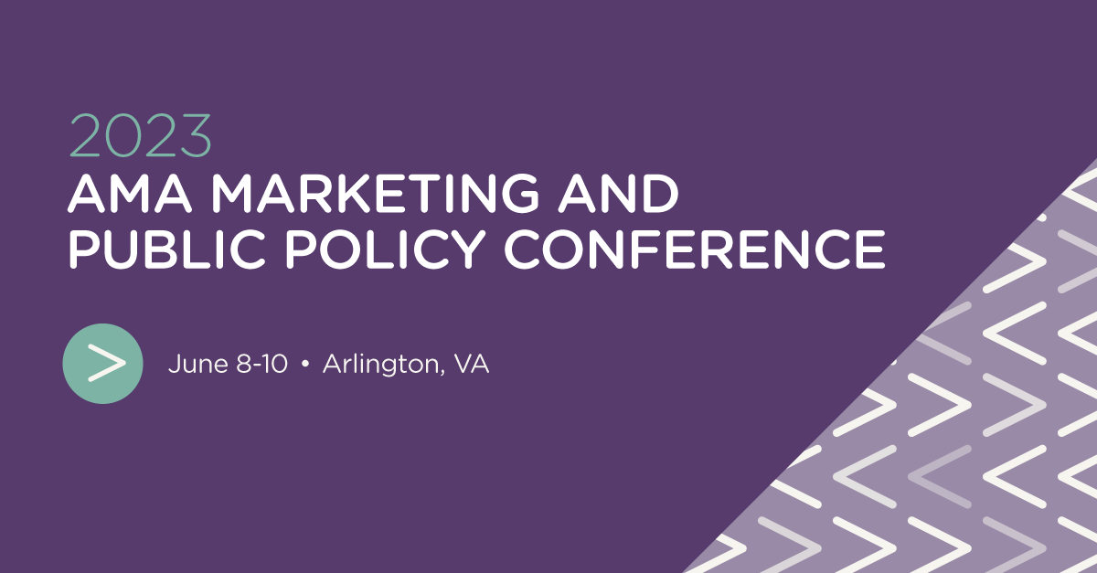 ama_journals's tweet photo. Congratulations to Linda Salisbury, @P_Heck, Joseph E. Harvey, and H. Lena Kim, winners of the Social Impact Award at the 2023 AMA Marketing and Public Policy Conference! 👏👏👏
#AMAMPP @CFPB @BCCarrollSchool @CornellMBA #MarketingAcad https://t.co/KkrdgCt0Hm