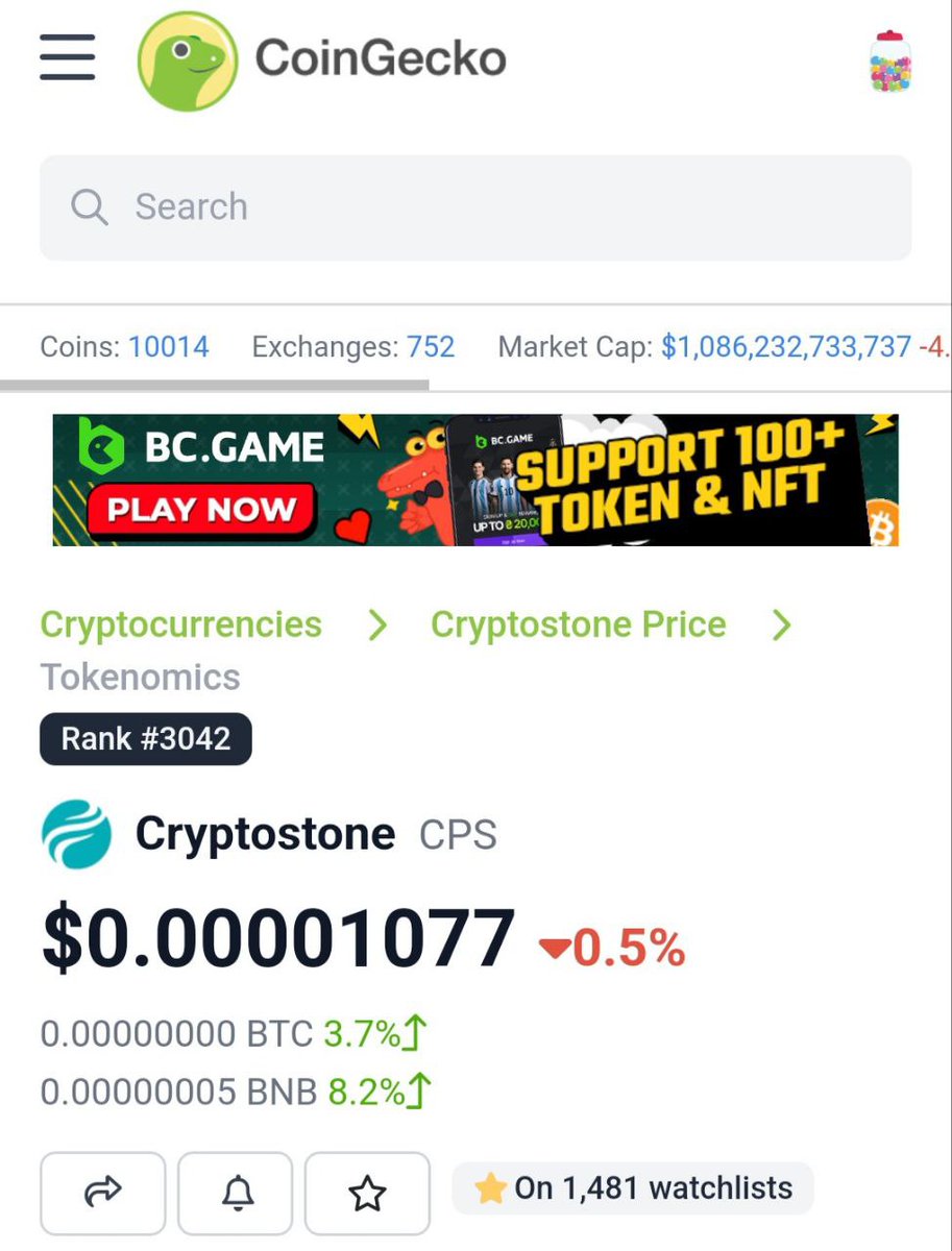 Cryptostone tweet media