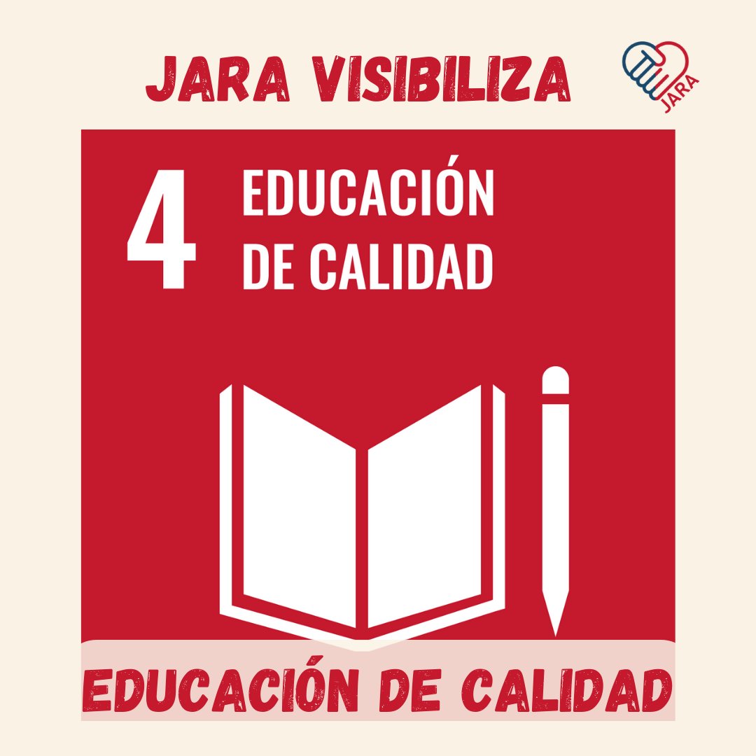 🔎 CONOZCAMOS AL ODS 4 

(1/5) ⬇️✨️#ODS4 #EducaciónParaTodos #DerechoALaEducación #ObjetivosMundiales #DesarrolloSostenible