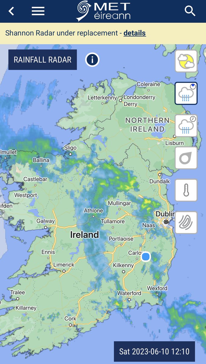 Carlow Weather on Twitter "The rain stopped pretty quickly here but
