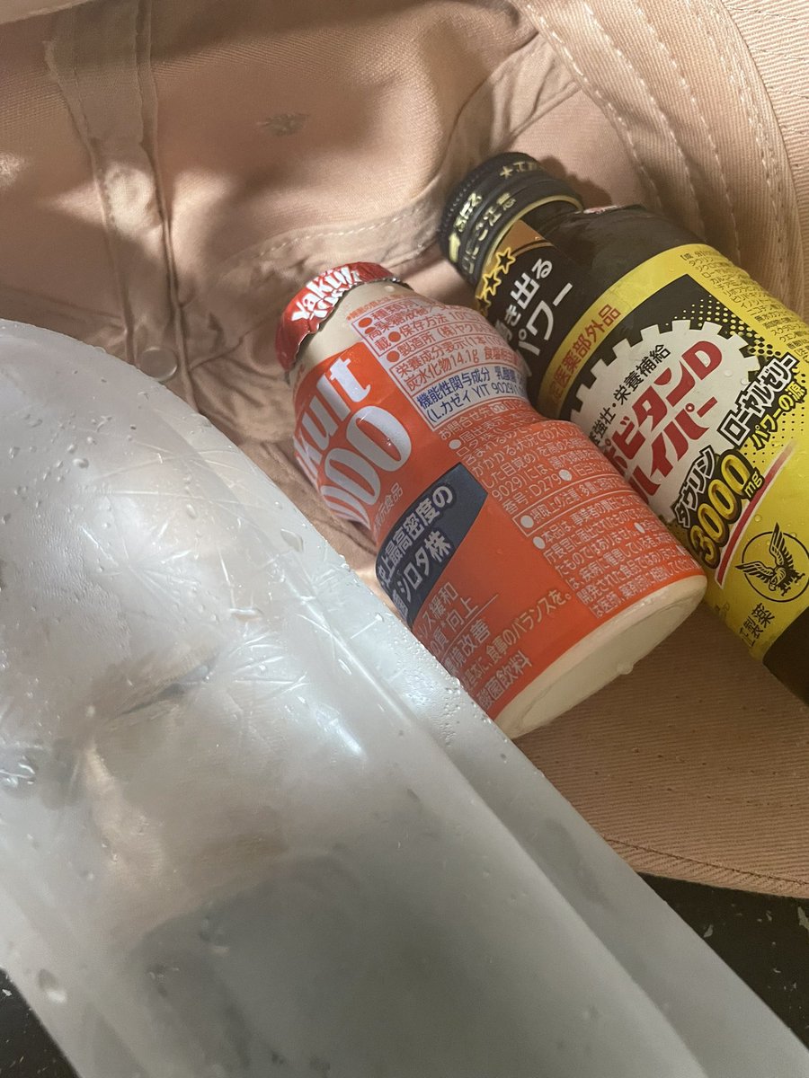 ご近所にスイカをお裾分けしにいったら、結局ケーキをいただいたり、リポDをもらったり、物々交換になった😂 https://t.co/d8Ao6FRO96