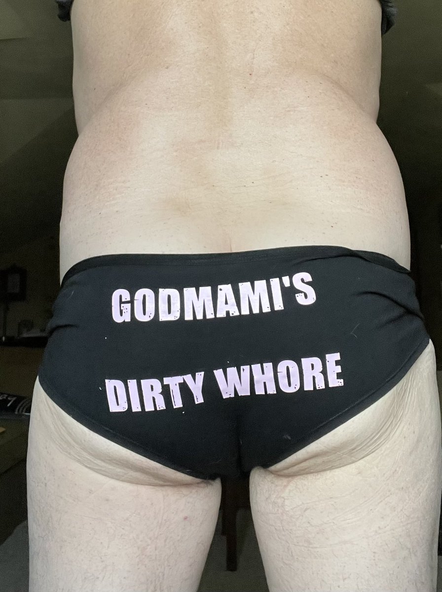 1bigheartedguy's tweet photo. Love my new panties that proudly proclaim who and what I am https://t.co/5WK2By4LWf
