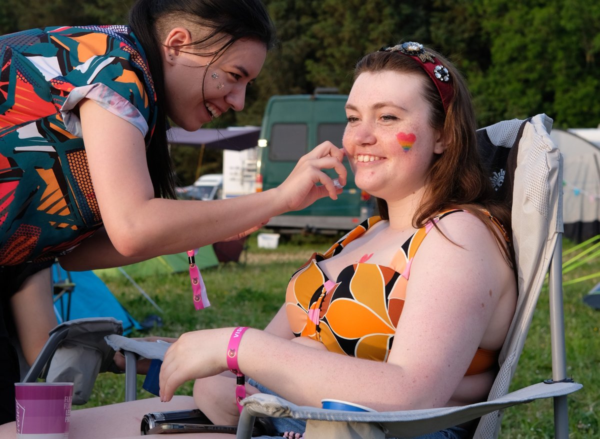 OutandWildlgbtq's tweet photo. Some of our top photos from Friday... 🌈

📷 @jemimafahy
#outandwild #dayone #outandwild2023 https://t.co/NFQr0Ps2U7