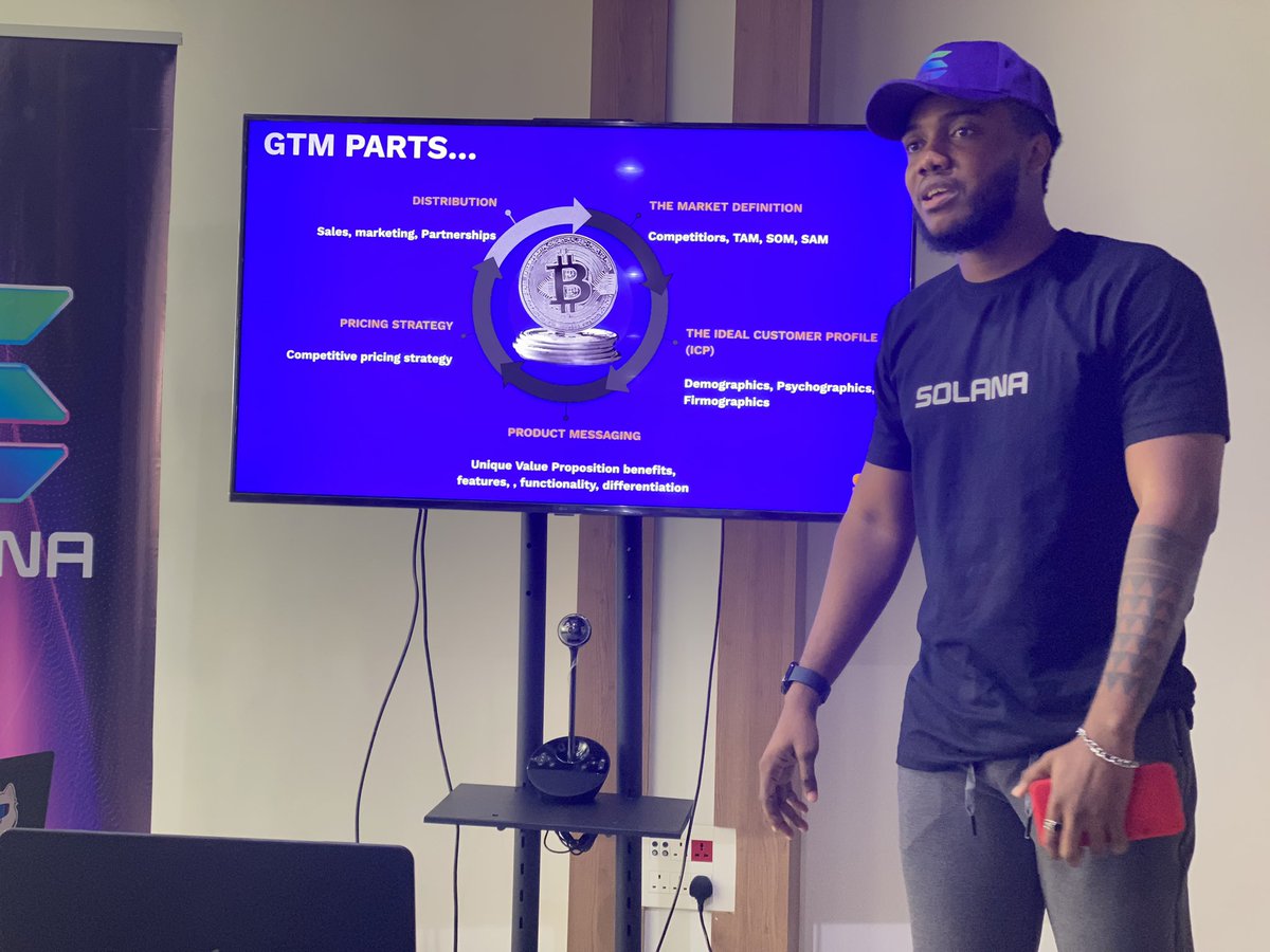 _superhumaan_'s tweet photo. As a founder having a GTM strategy is super important but it’s quite a daunting task.

Thanks to the legendary @Harri_obi for simplifying this into practical actionable tips.

#HackDayLagos https://t.co/0gsLPZSkbP