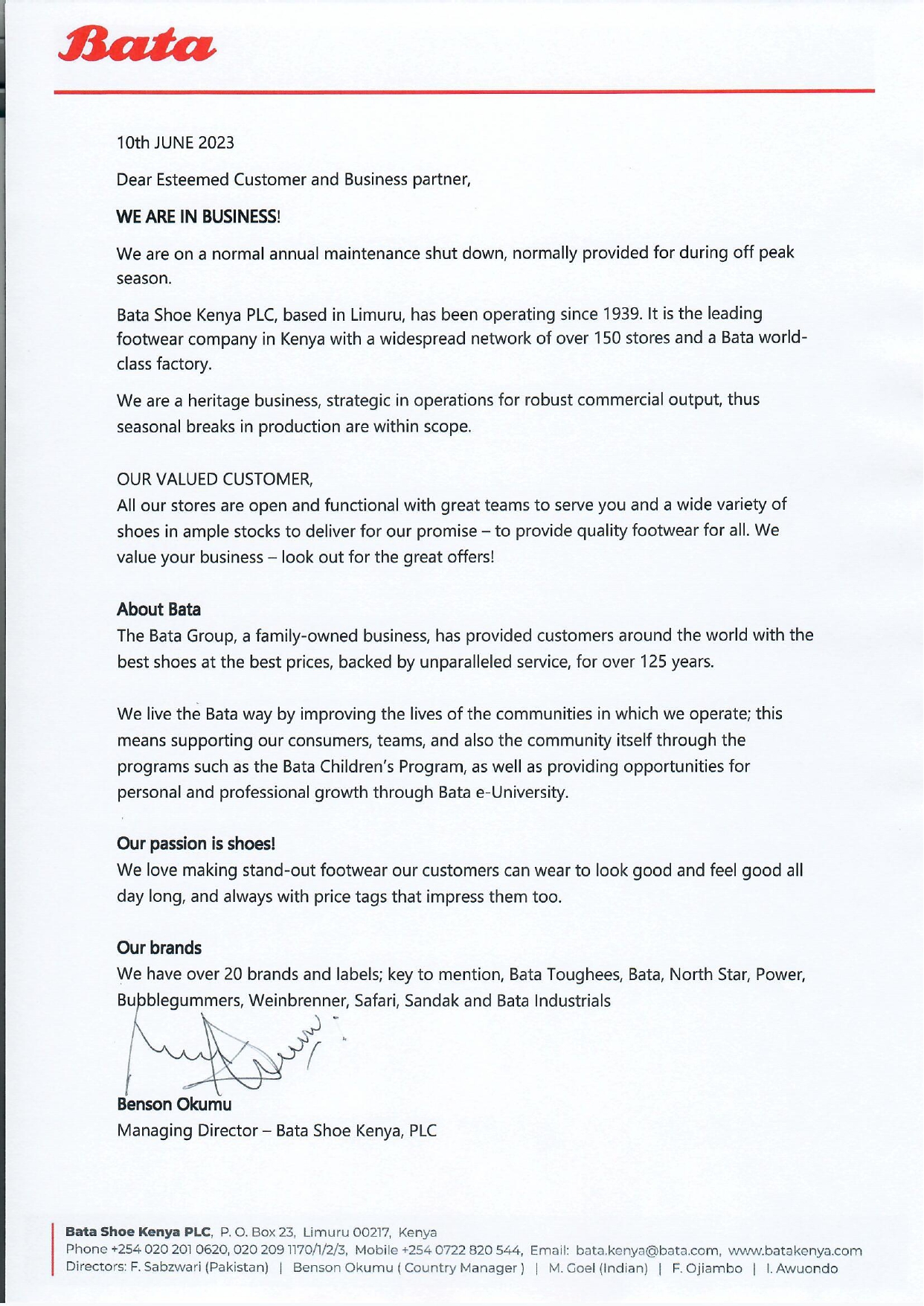 Bata shoes cheap complaint number