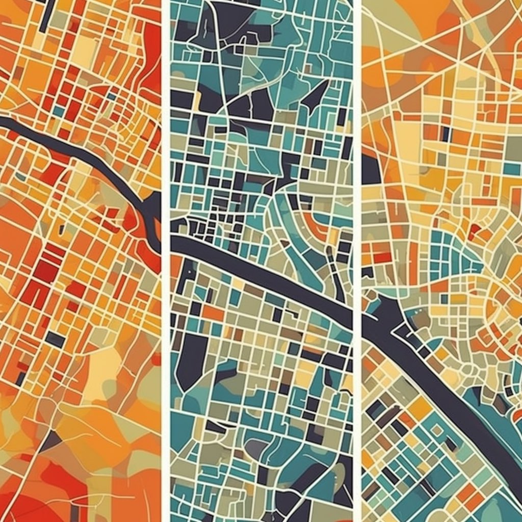 RofehP's tweet image. "GTA game maps reimagined as abstract modernist masterpieces, perfect for unique NFT collections." #ModernistGTA #MapArt #NFTs #AbstractArt #GameArt ⁦@RockstarGames⁩ ⁦@opensea⁩ ⁦@NFTWorld_de⁩ ⁦@youngparrotnft⁩ ⁦@NFTFactoryParis⁩ ⁦@googlemaps⁩