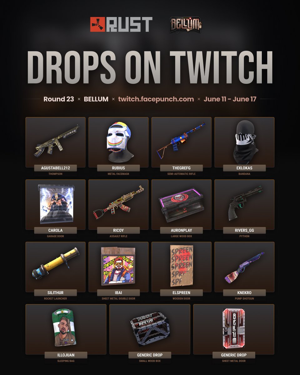 All twitch drops rust фото 72