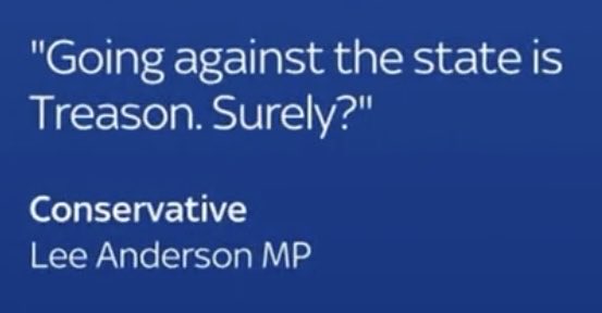 Has anyone asked #LeeAnderson what he thinks to those MPs accusing a properly-constituted Parliamentary committee of being a #KangarooCourt?