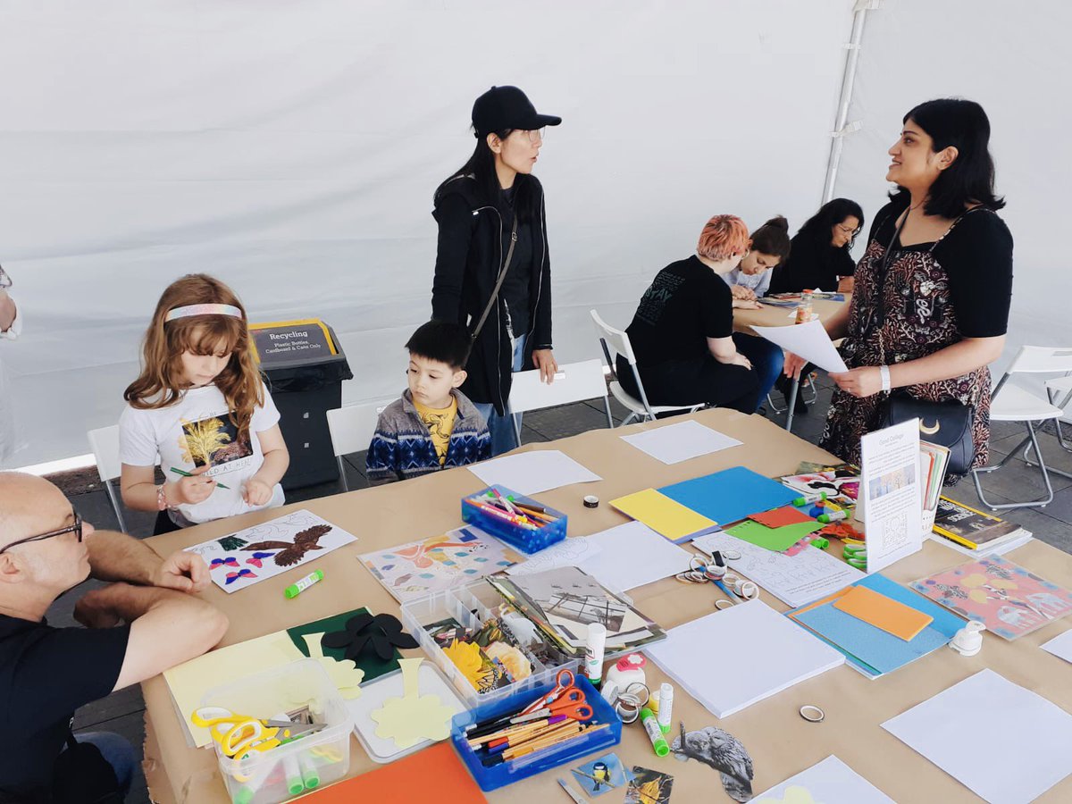GemArtsuk's tweet photo. The Sun is oot!🌞Get in!! #GemArts #MiniMela is @Woodhorn for the Northumberland Miners Picnic. Come take part in lots of fun creative workshops including Chinese block printing with Pui, Gond art with Sofia, Japanese inspired prints with Shiori and henna with Gurubux and Simran https://t.co/Mlyr9V6zgx