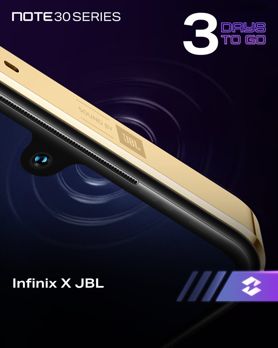 infinixrwanda's tweet image. The Countdown officially begins, 3 more days to the Note 30 Series launch! ⚡
#Infinix #InfinixNOTE30Series #AllRoundFastCharge