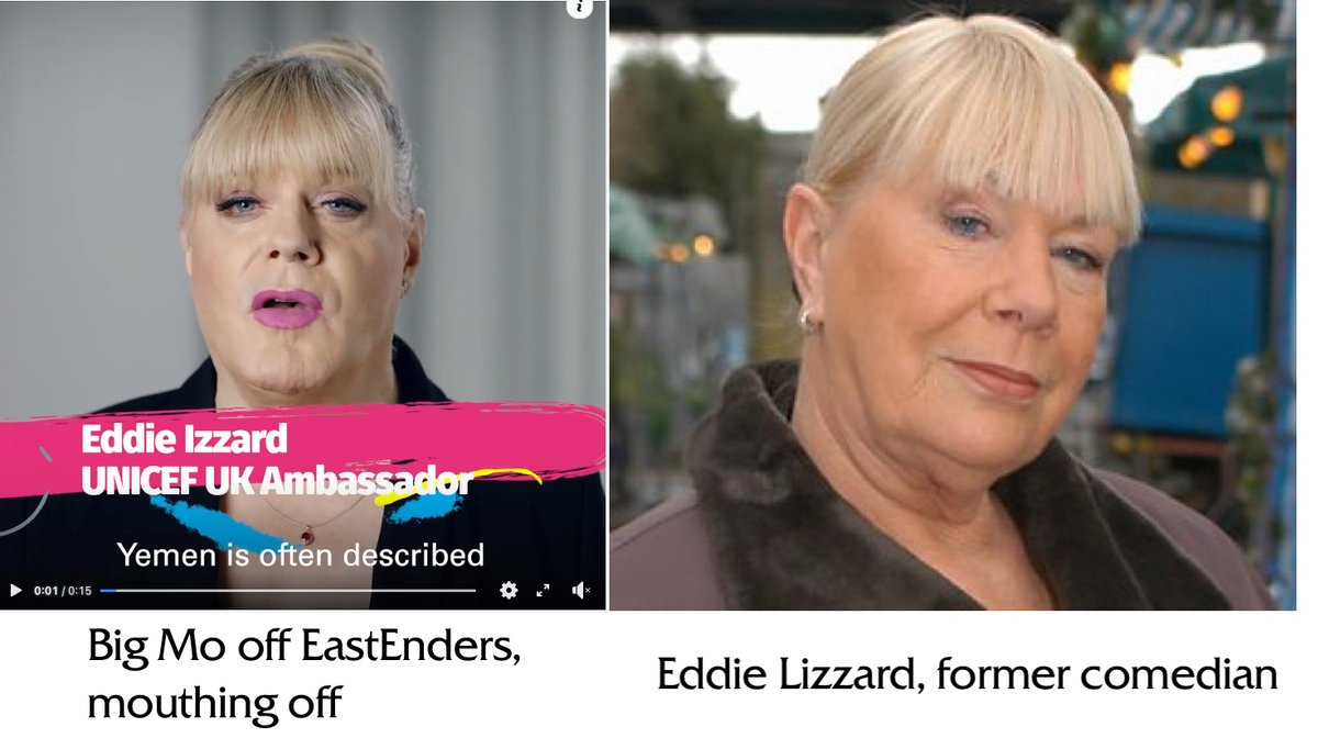 #EddieIzzard #BigMo #MoHarris #LailaMorse #eastenders #eastendersmemes #eddieizzardmemes #reptilian #reptilians #reptilianshapeshifters