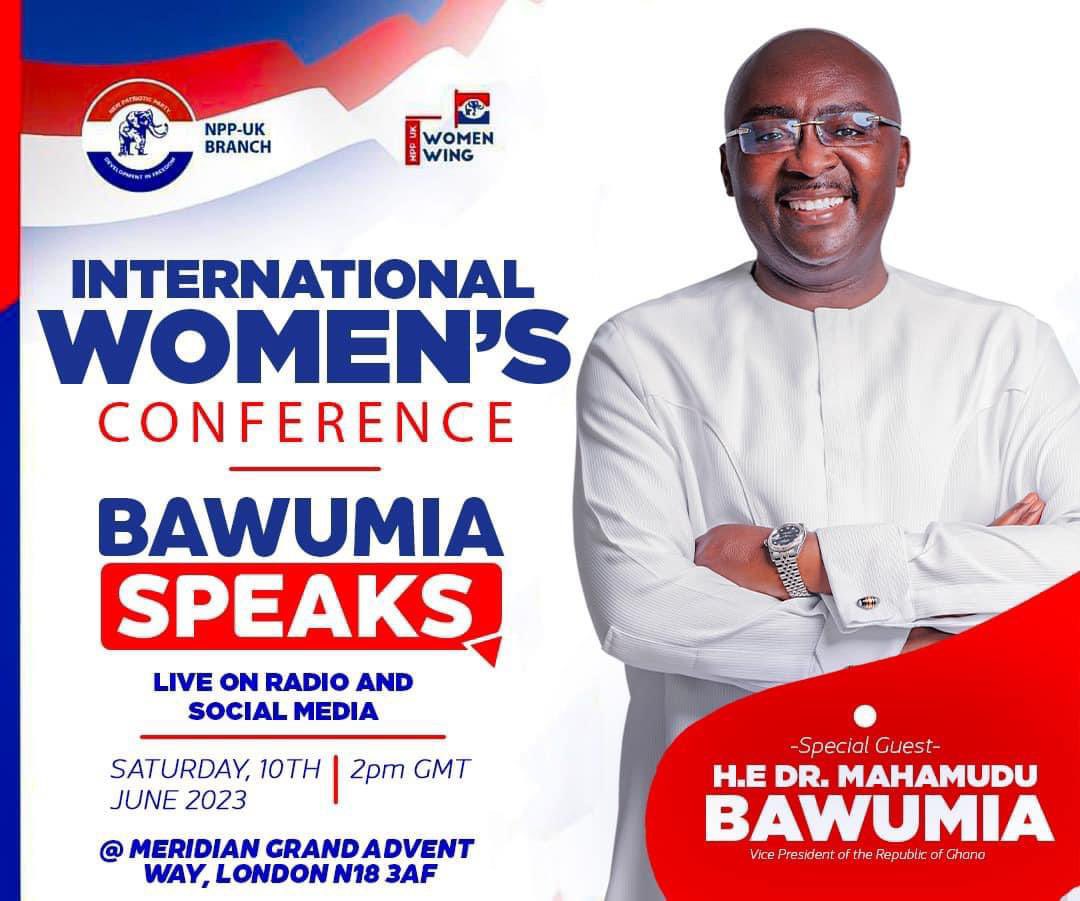 Dr. Bawumia speaks today at exactly 2 pm across some selected radio stations in the country and will be live on social media.

#BawumiaSpeaks
#DMB2024