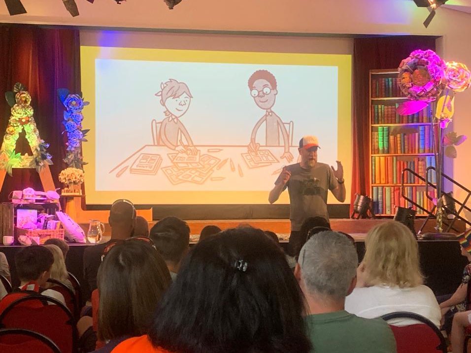 Olaf Falafel on Twitter "L👀K at this awesome drawing I got given at