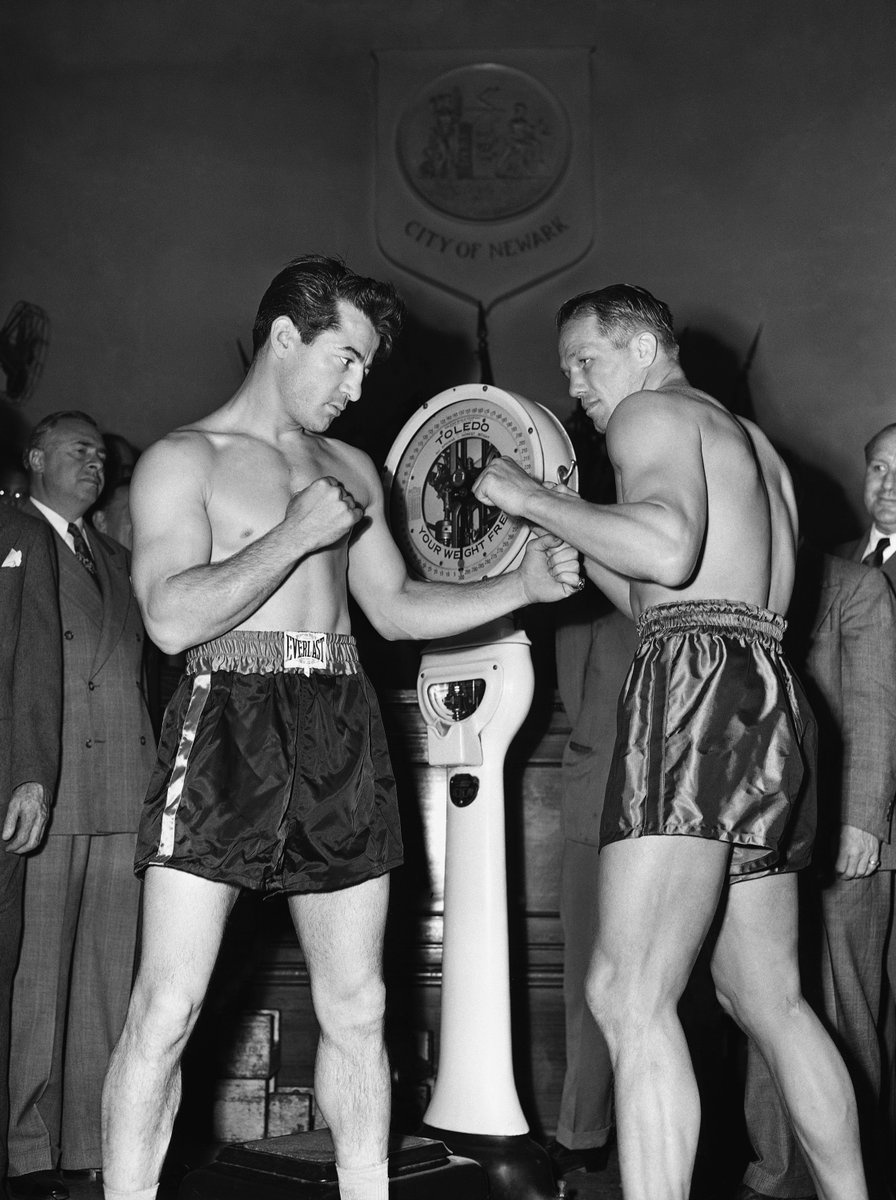 RodHonecker's tweet image. amazon.com/Brick-City-Gru…

Today marks the 75th anniversary of the rubber match of the epic Tony Zale v. Rocky Graziano trilogy.  My book, Brick City Grudge Match (McFarland) tells the story of the greatest middleweight trilogy of boxing's Golden Age.   #ZaleGraziano