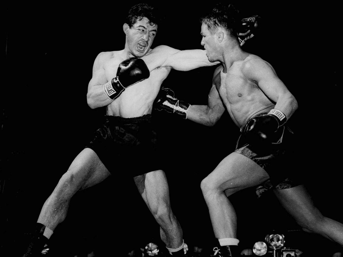 RodHonecker's tweet image. amazon.com/Brick-City-Gru…

Today marks the 75th anniversary of the rubber match of the epic Tony Zale v. Rocky Graziano trilogy.  My book, Brick City Grudge Match (McFarland) tells the story of the greatest middleweight trilogy of boxing's Golden Age.   #ZaleGraziano