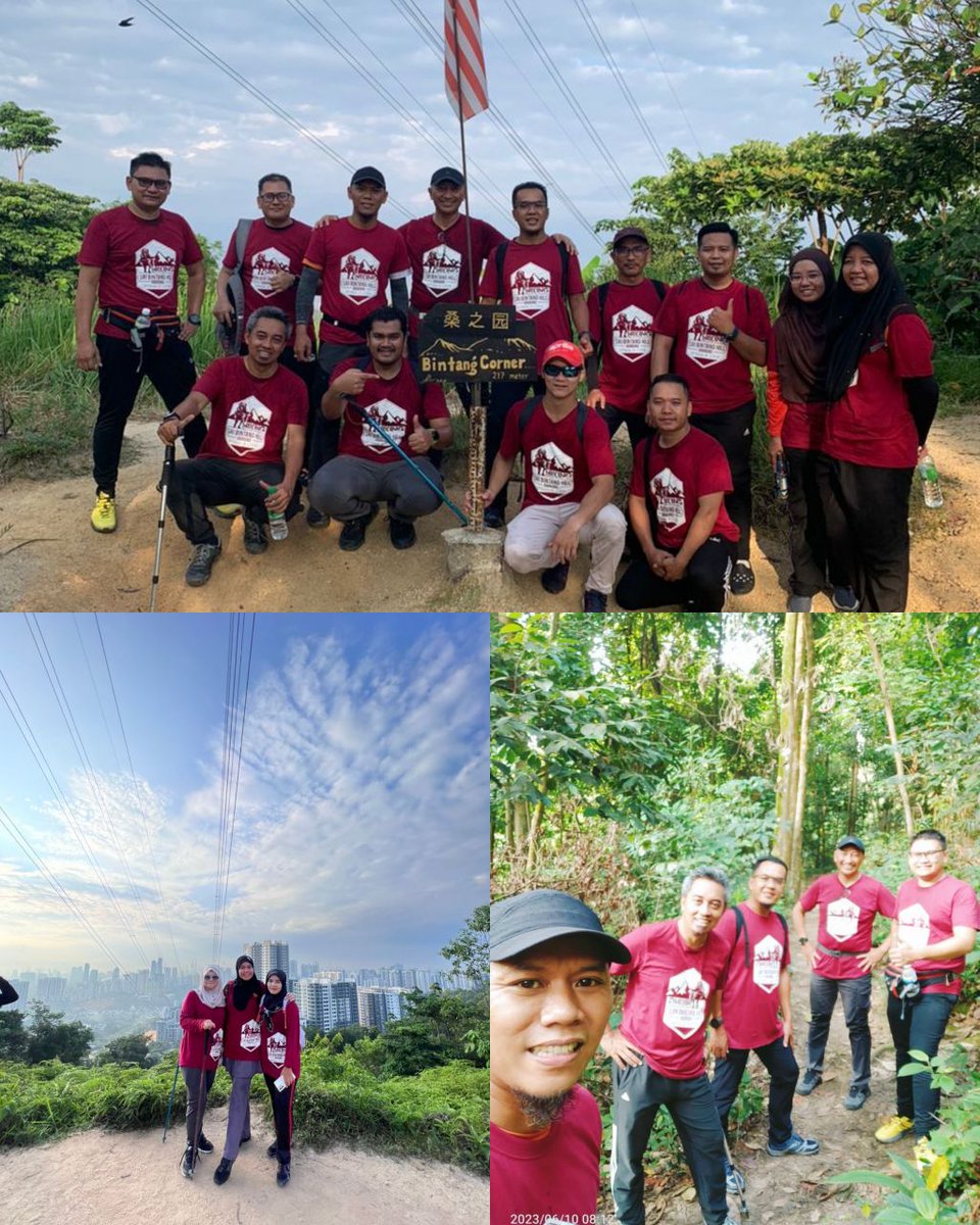 JKRWoksyop's tweet photo. Hiking Sri Bintang Hill
10 Jun 2023 
Anjuran Kelab Sukan BPMek

Ekspedisi yang disertai oleh Pengarah Rekabentuk @suhailimansor bersama-sama Warga Kerja BPMek dan Warga Kerja CKM. Terima kasih kepada semua yang telah menjayakan pendakian ini. @IPJKR_Official @JKR_CKM https://t.co/3yNh4vMCue