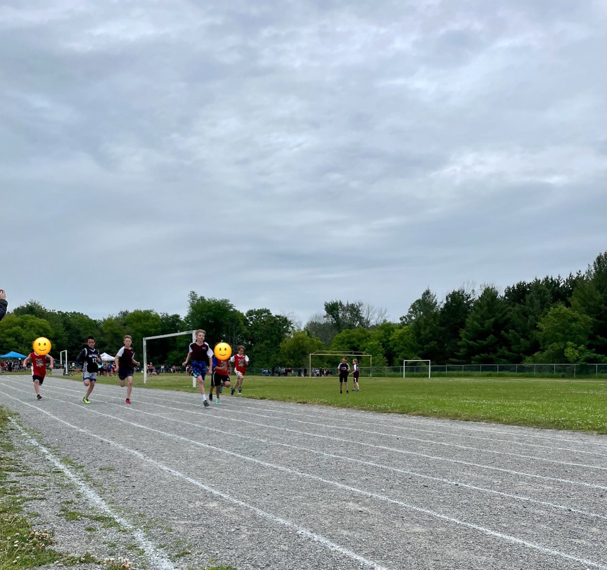 Stirling students did a great job at the school group track and field meet yesterday. Everyone tried their best and many will be moving on to the district championship.